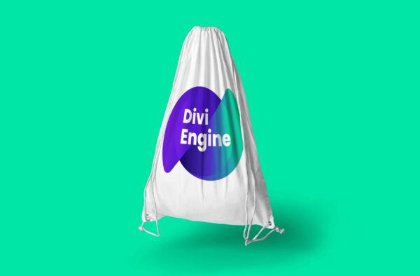 Divi Engine String Bag (Big Logo) - Ảnh 3