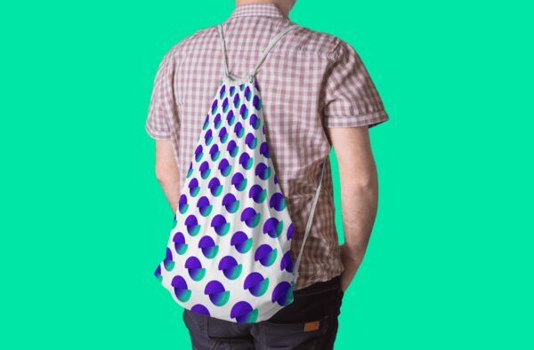 Divi Engine String Bag (Small Logos) - Ảnh 2