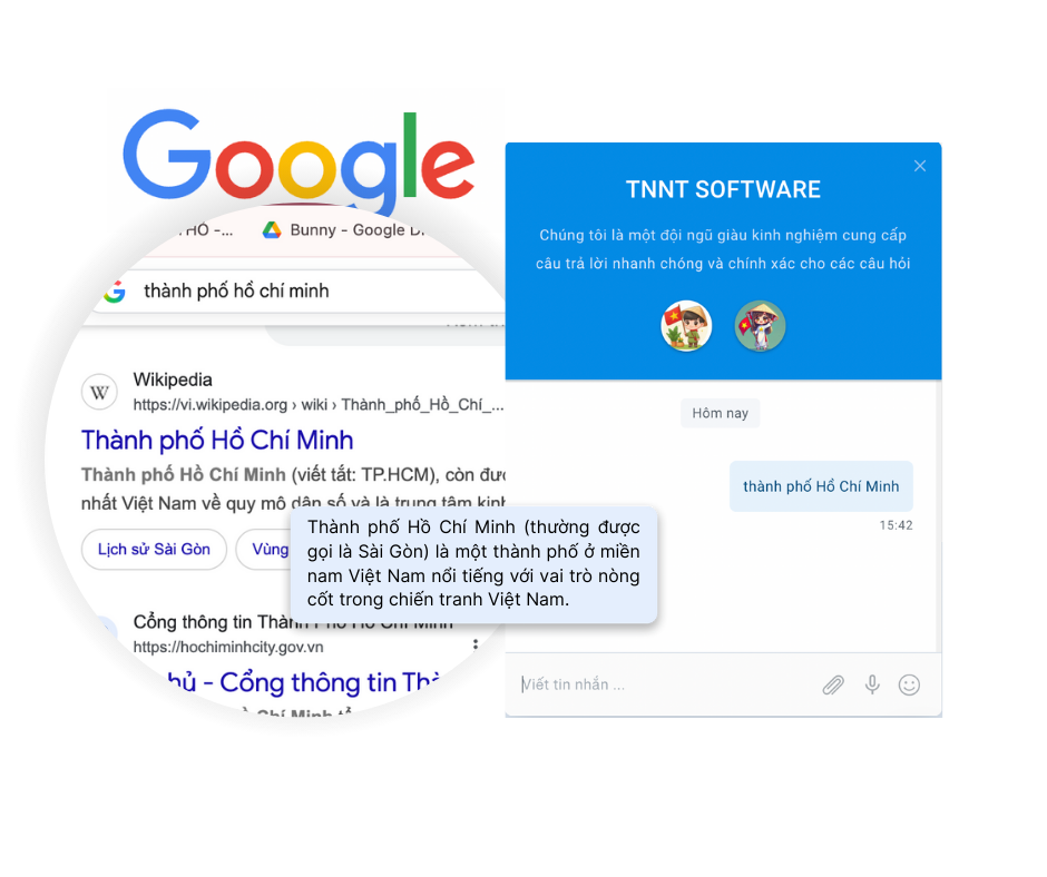 Tìm kiếm Google và Sửa lỗi chính tả