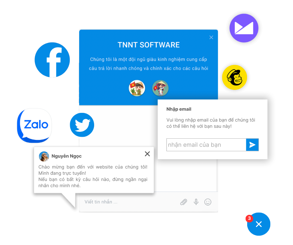 TNNT chatbot AI marketing